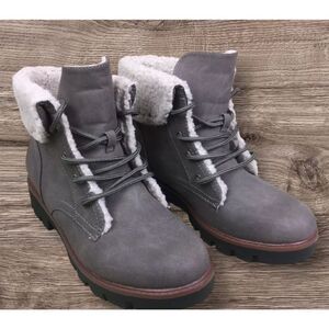 Cliffs By White Mountain Women’s Hiking Ankle Boots GRAZED Green Shoes Size 7M S